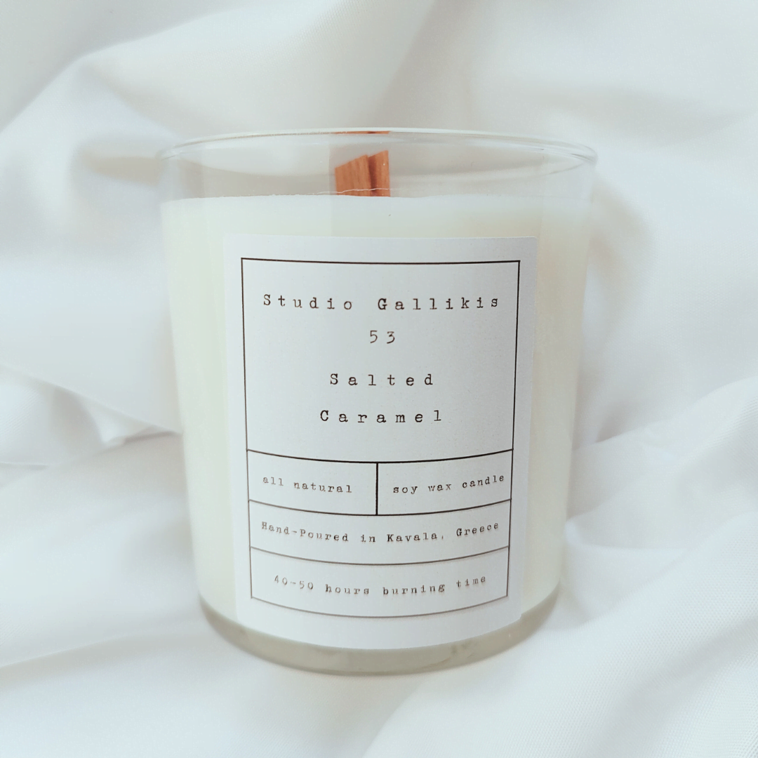Αρωματικό Κερί Σόγιας Salted Caramel 240gr