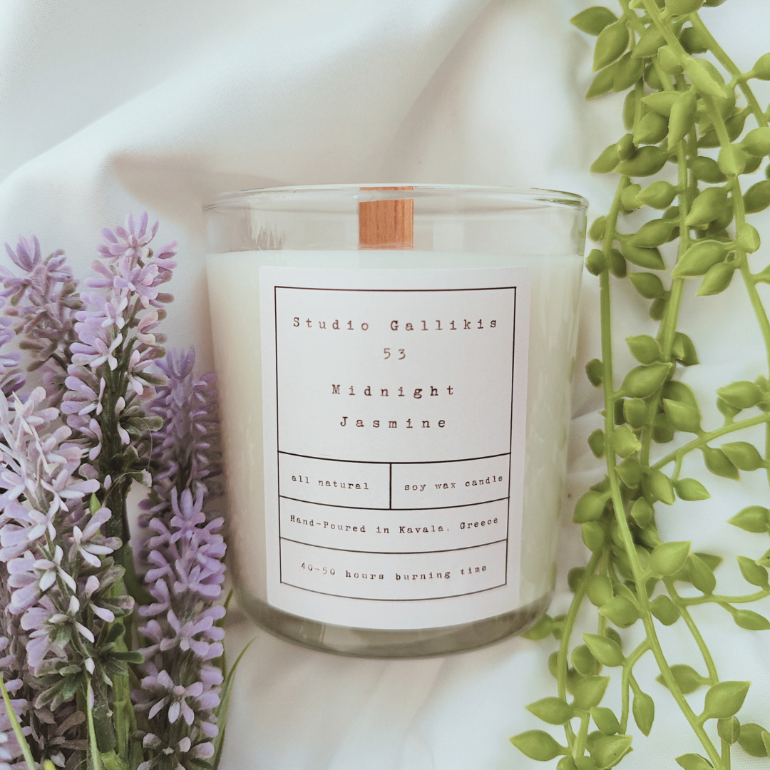 Αρωματικό Κερί Σόγιας Midnight Jasmine 240gr